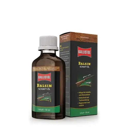 Ballistol BALSIN Schaft-Öl dunkelbraun 50 ml
