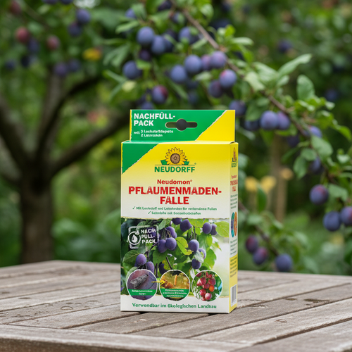Neudorff Neudomon Pflaumenmaden Falle Nachfüllpack 2 Leimtafeln