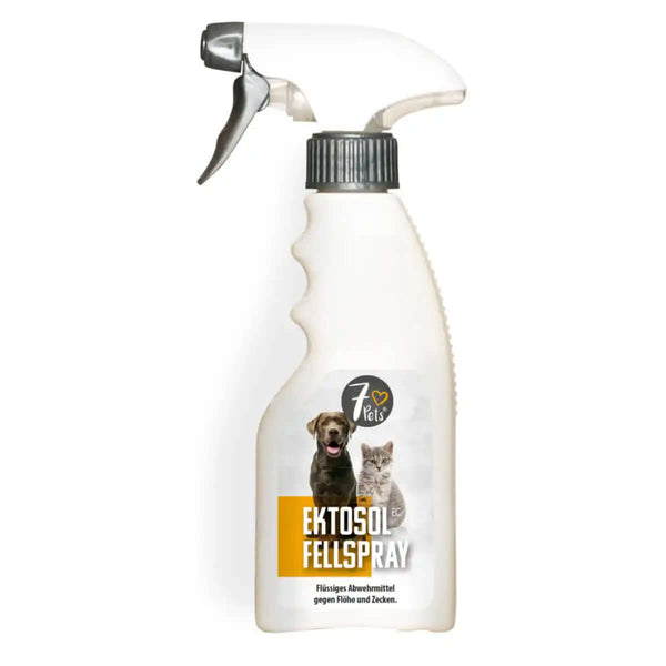7 ♥ Pets EKTOSOL EC FELLSPRAY gegen Flöhe und Zecken