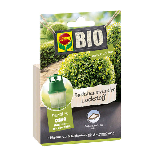 COMPO BIO Buchsbaumzünsler Lockstoff 4 Stück