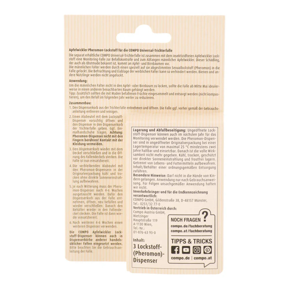 COMPO BIO Apfelwickler Lockstoff
