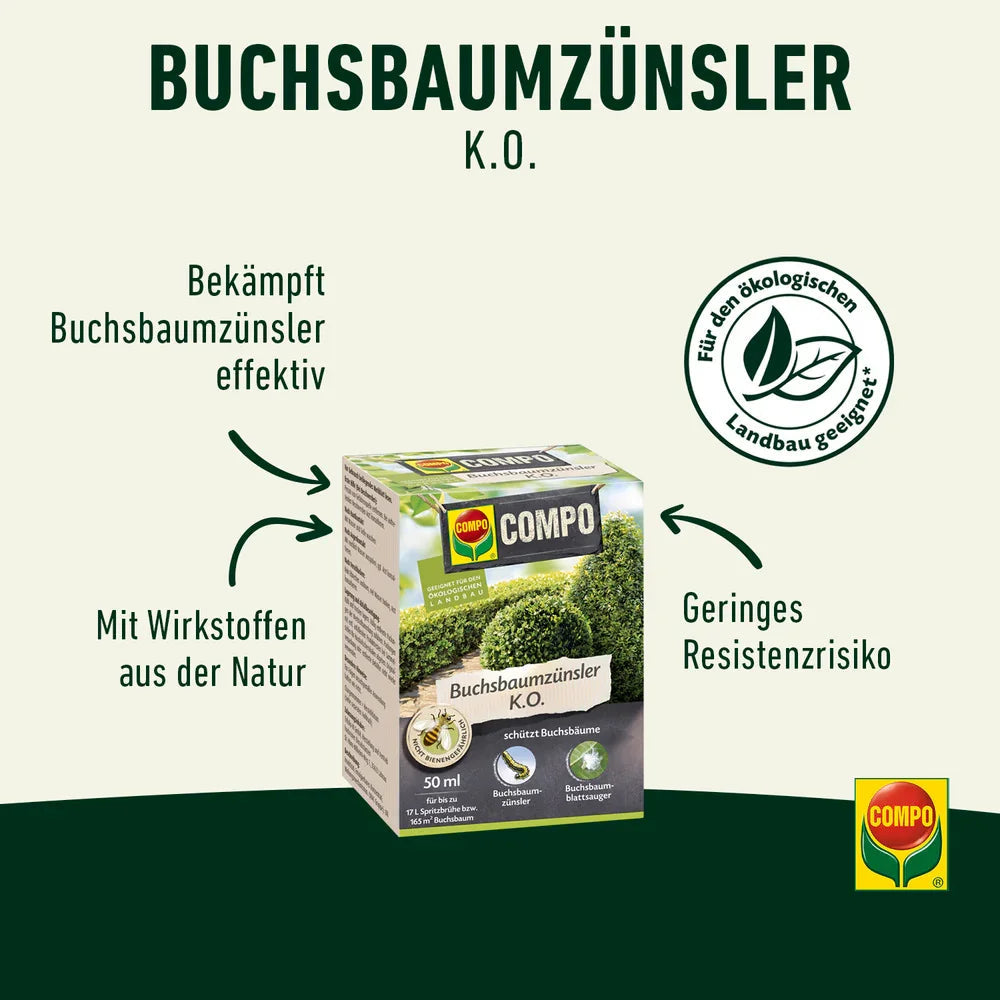 COMPO Buchsbaumzünsler K.O.