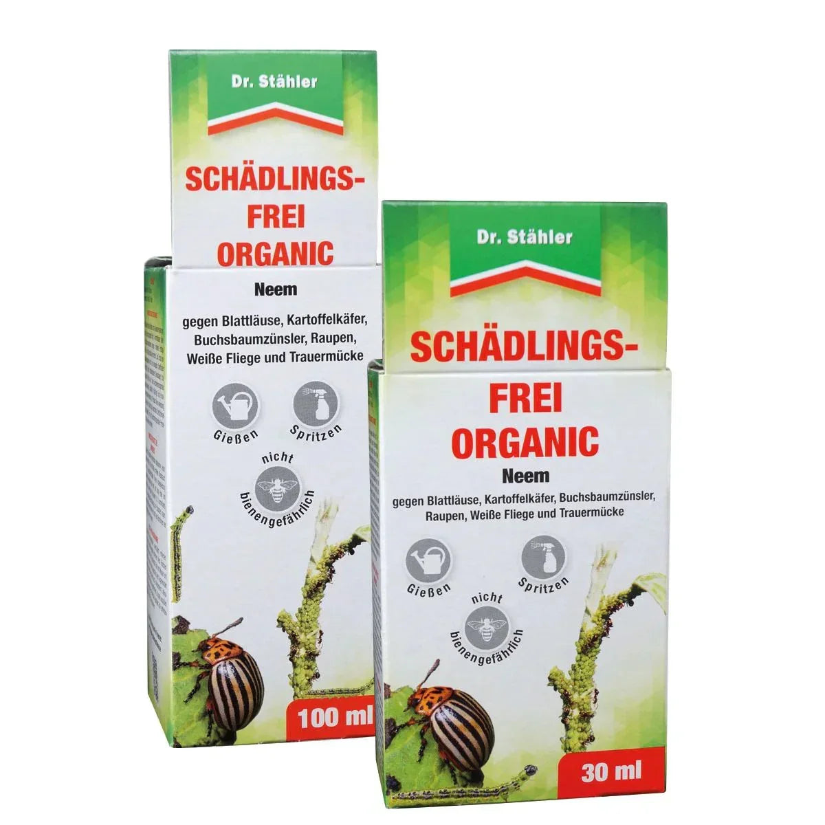 Dr. Stähler Schädlings-Frei-Organic 100ml gegen saugende und beißende Schädlinge - Japankoi.net