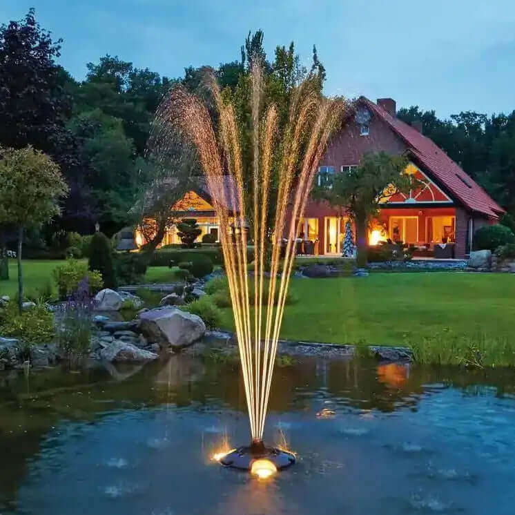 OASE PondJet Eco 302 Schwimmendes Wasserspiel Bis 3 m Höhe Breite Energiesparend.