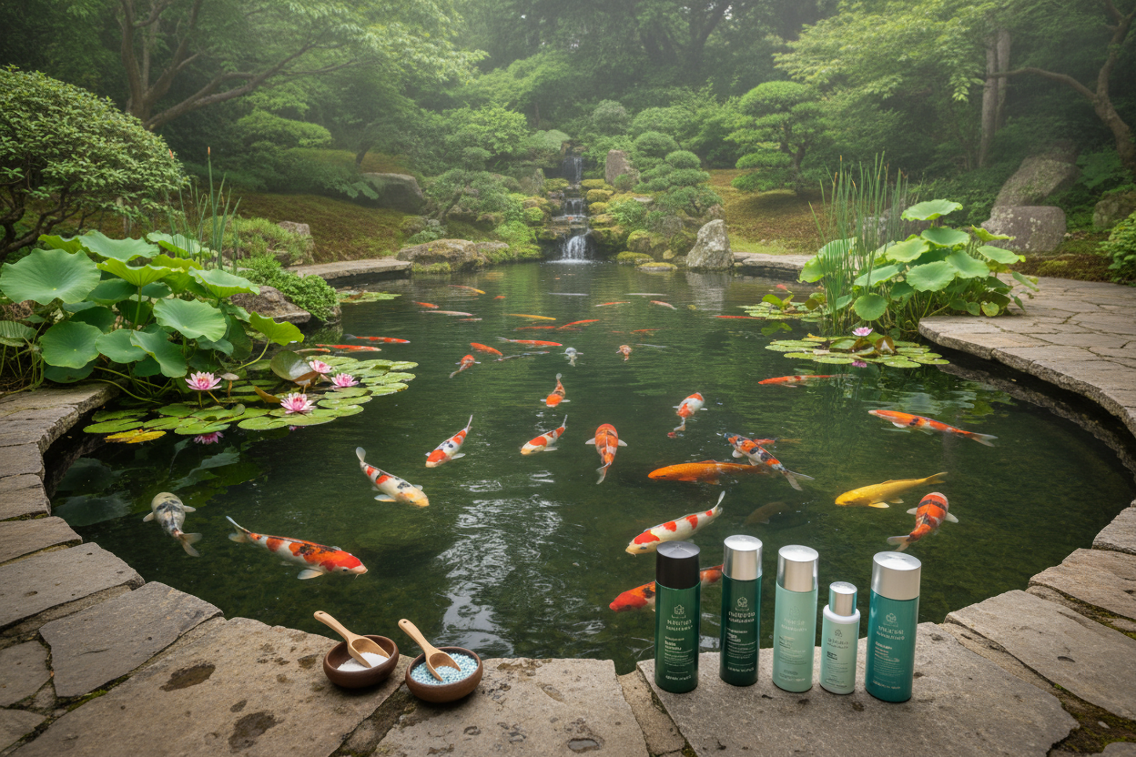 Die besten Wasserpflegemittel für Teiche 2026