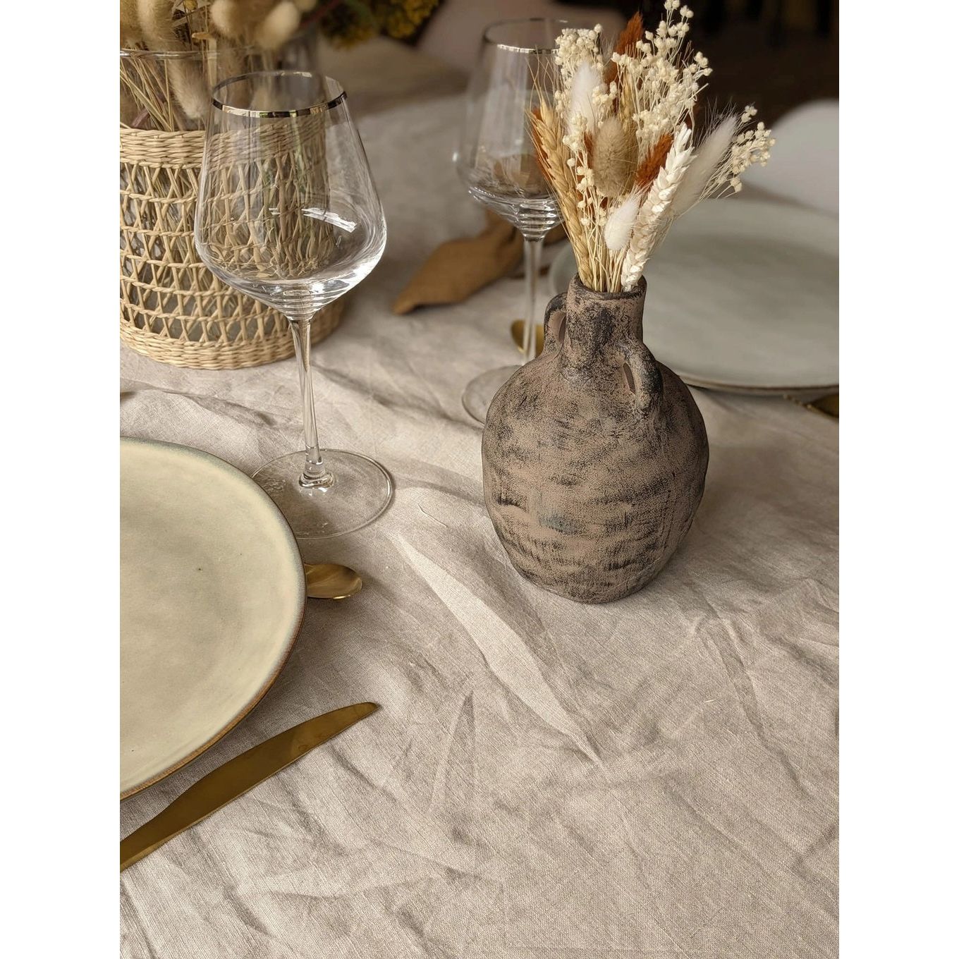 Masion Oline - Trockenblumen - COUNTY CHIC -  kleiner Strauß natürlicher Trockenblumen