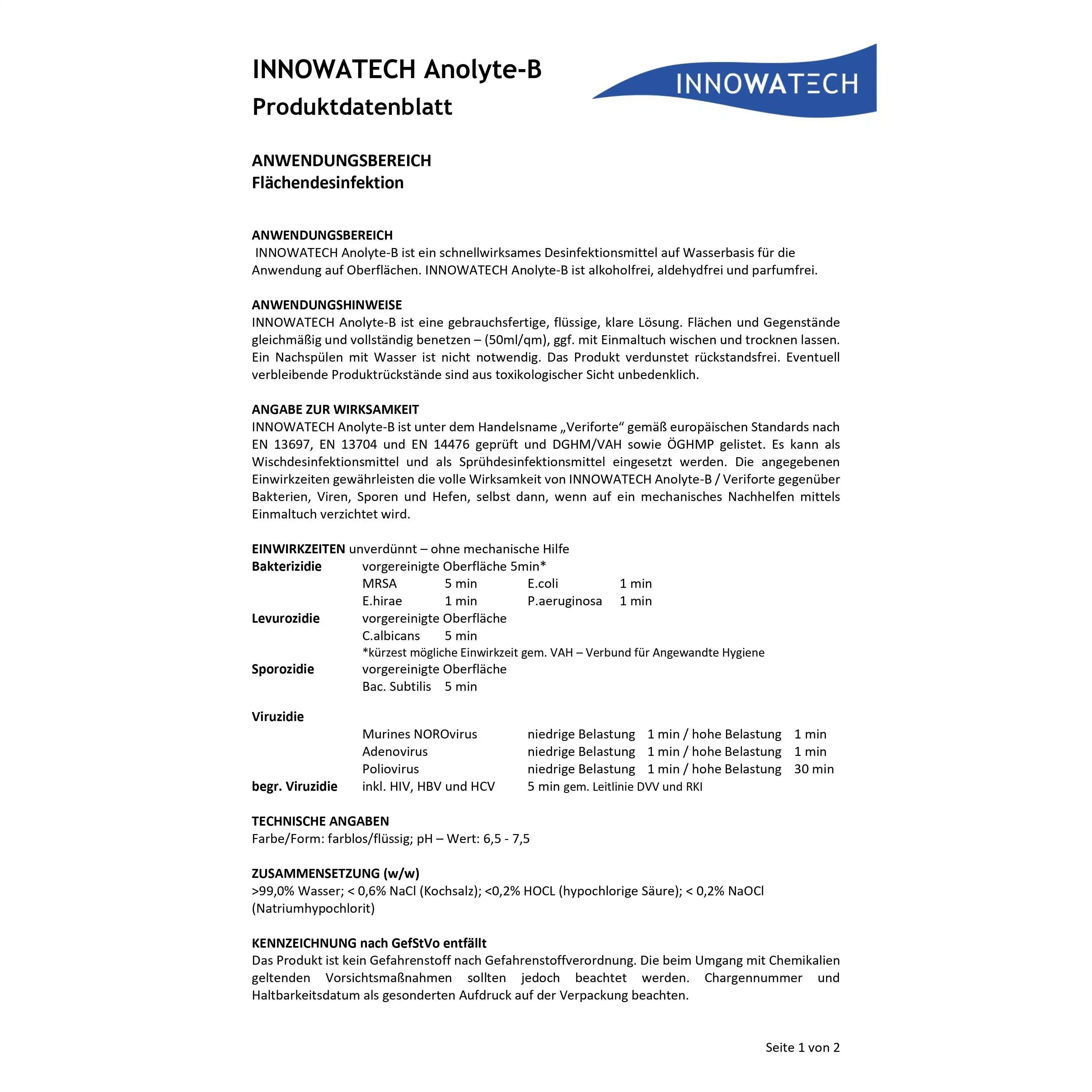 Oberflächendesinfektion 5 Liter by Medizintechnik Hartwig GmbH