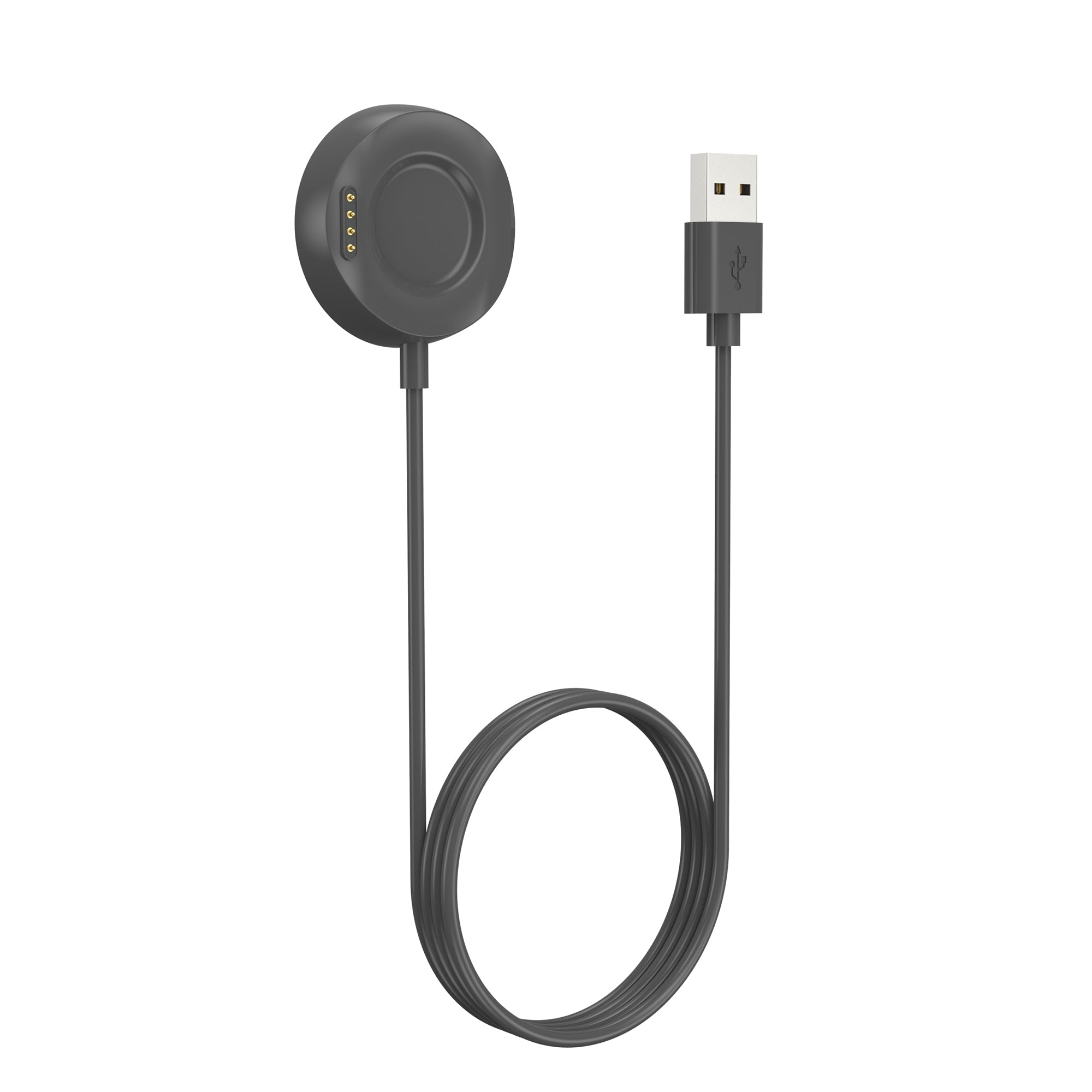 Schwarzes USB 2.0 Ladekabel 100 cm Zur Ladestation Für Xiaomi Huami Amazfit Nexo Smartwatch