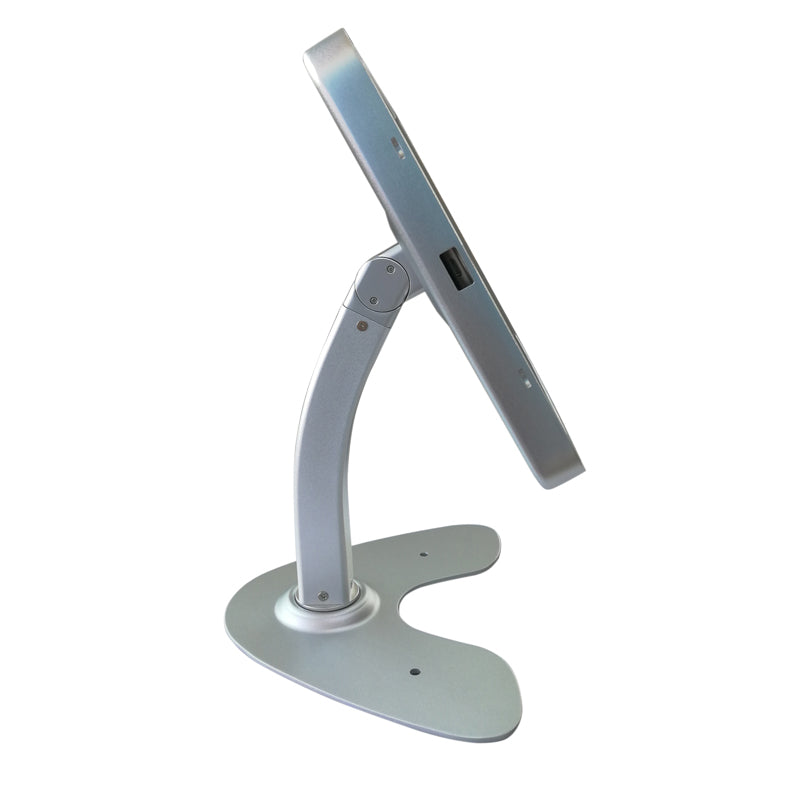 SYSTEM-S Tisch Halterung abschließbar für Microsoft Surface Pro 8 13.0" in Grau