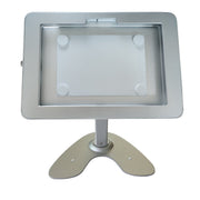 SYSTEM-S Tisch Halterung abschließbar für Microsoft Surface Pro 8 13.0" in Grau