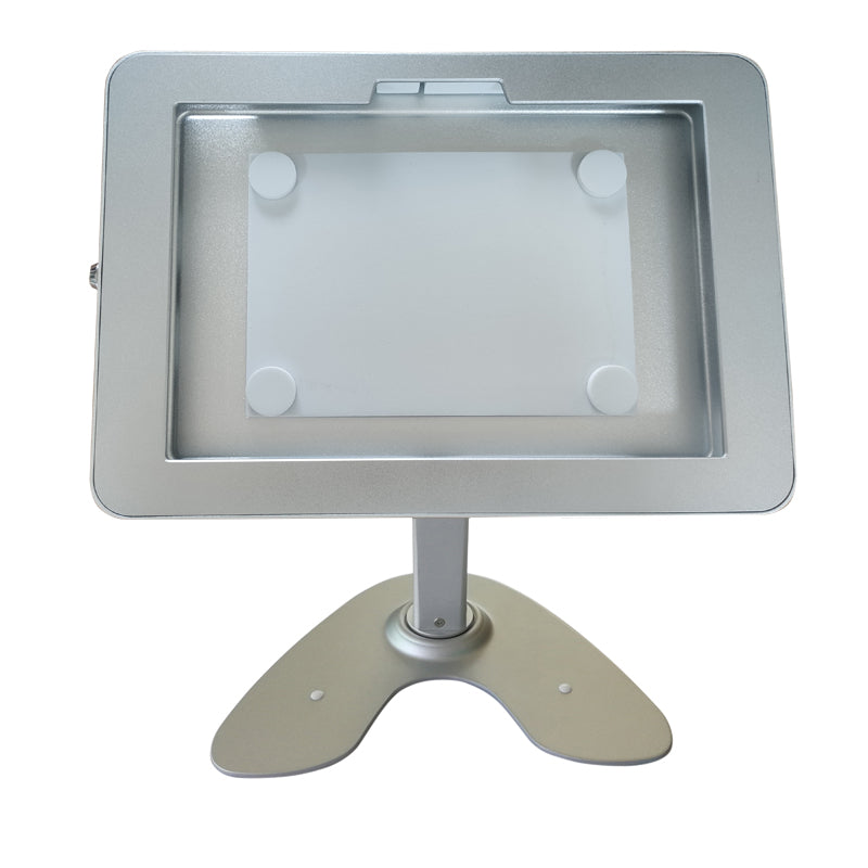 SYSTEM-S Tisch Halterung abschließbar für Microsoft Surface Pro 8 13.0" in Grau