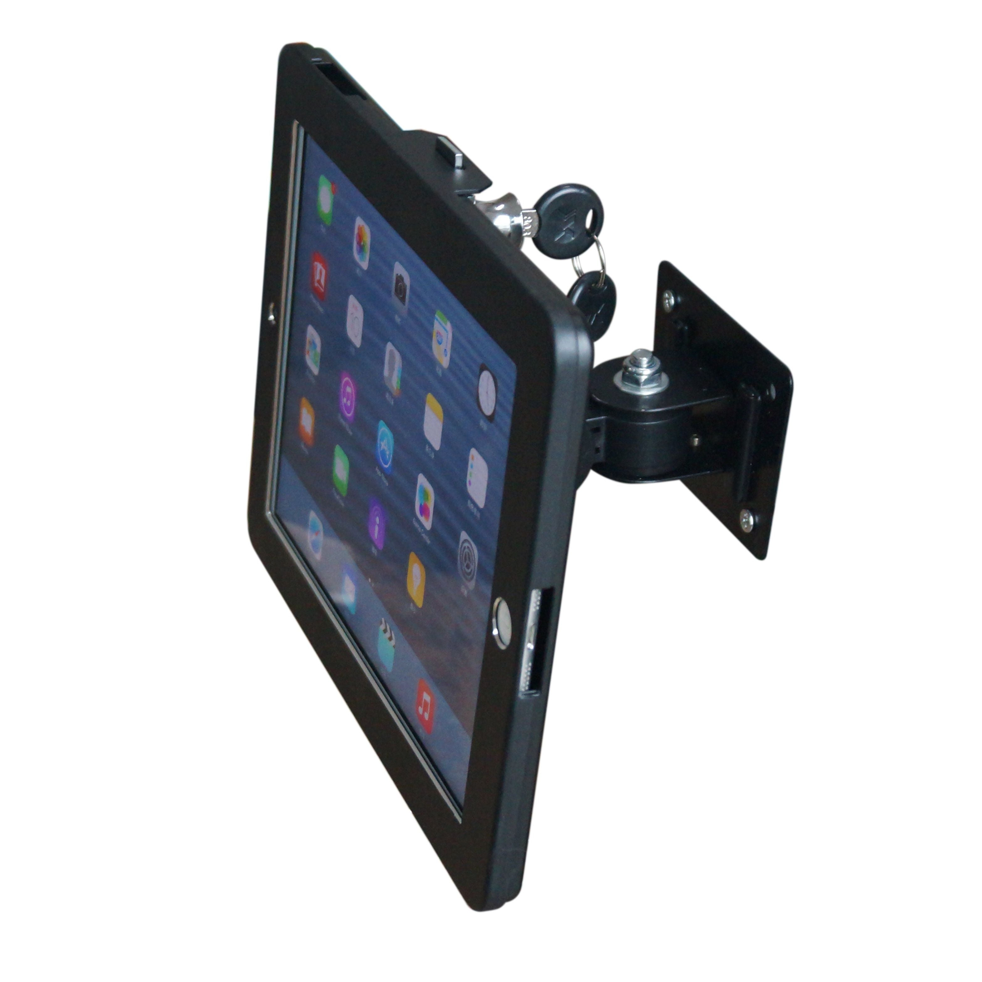 Abschließbare Wandhalterung Für iPad Pro 12,9 Zoll 2015 2017 Schwarz Mit Diebstahlsicherung