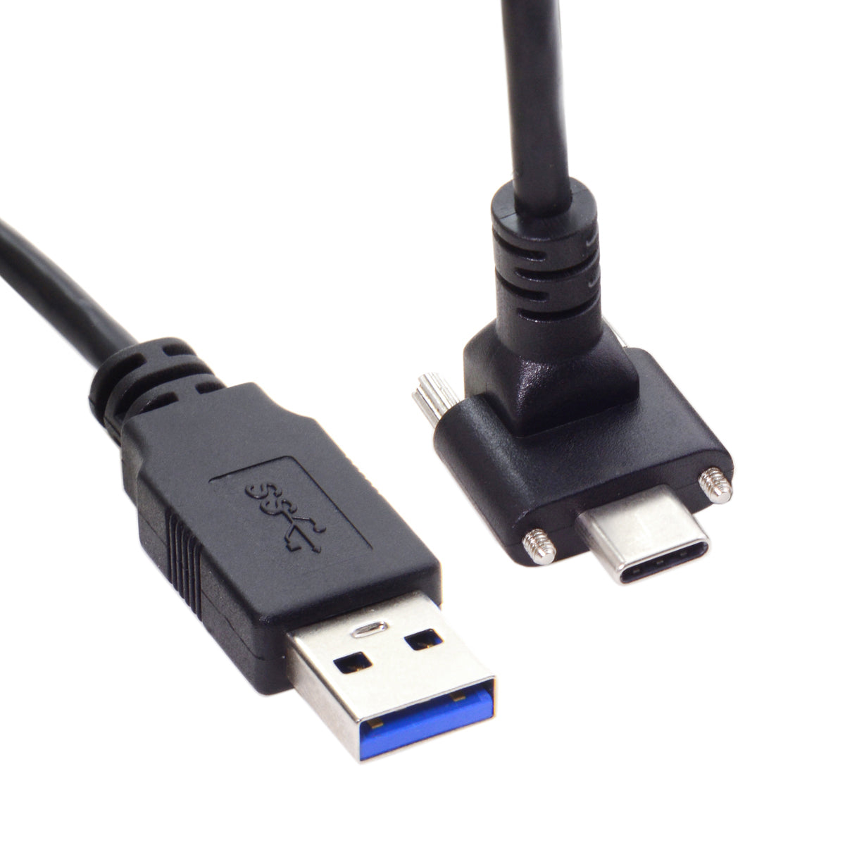 USB 3.1 Kabel Typ C Zu Typ A Winkelstecker 8 Meter Abwärtskompatibel Bis 5 Gigabit Pro Sekunde