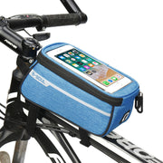 Fahrrad Handy Tasche Blau Halterung Am Rahmen Mit Klettverschluss Für Smartphone Praktisch