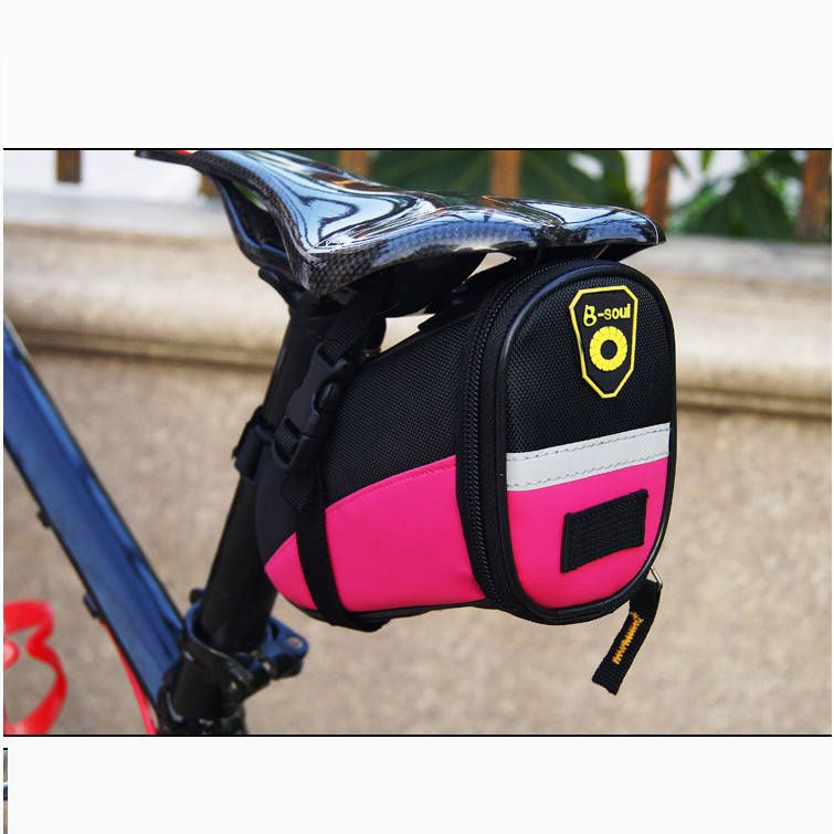 Wasserdichte Fahrrad Sattel Tasche Halterung Befestigung Hellblau Ideal Für Sichere Aufbewahrung