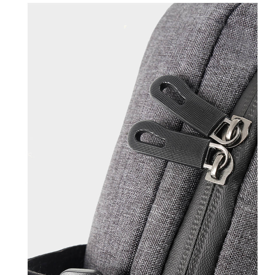 SYSTEM-S Fahrrad Sattel Tasche Halterung Befestigung wasserfest in Grau