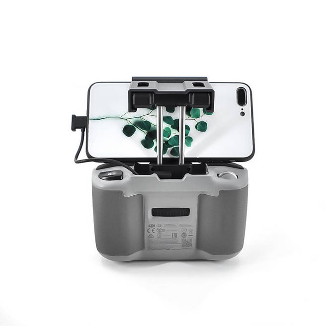 SYSTEM-S Smartphone Halterung Befestigung in Schwarz für Drohnenfernbedienung