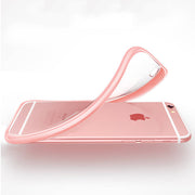 SYSTEM-S Silikon Schutzhülle Pink Transparent - Passgenau Für iPhone 12 Pro Max Schutz Vor Stürzen Und Kratzern