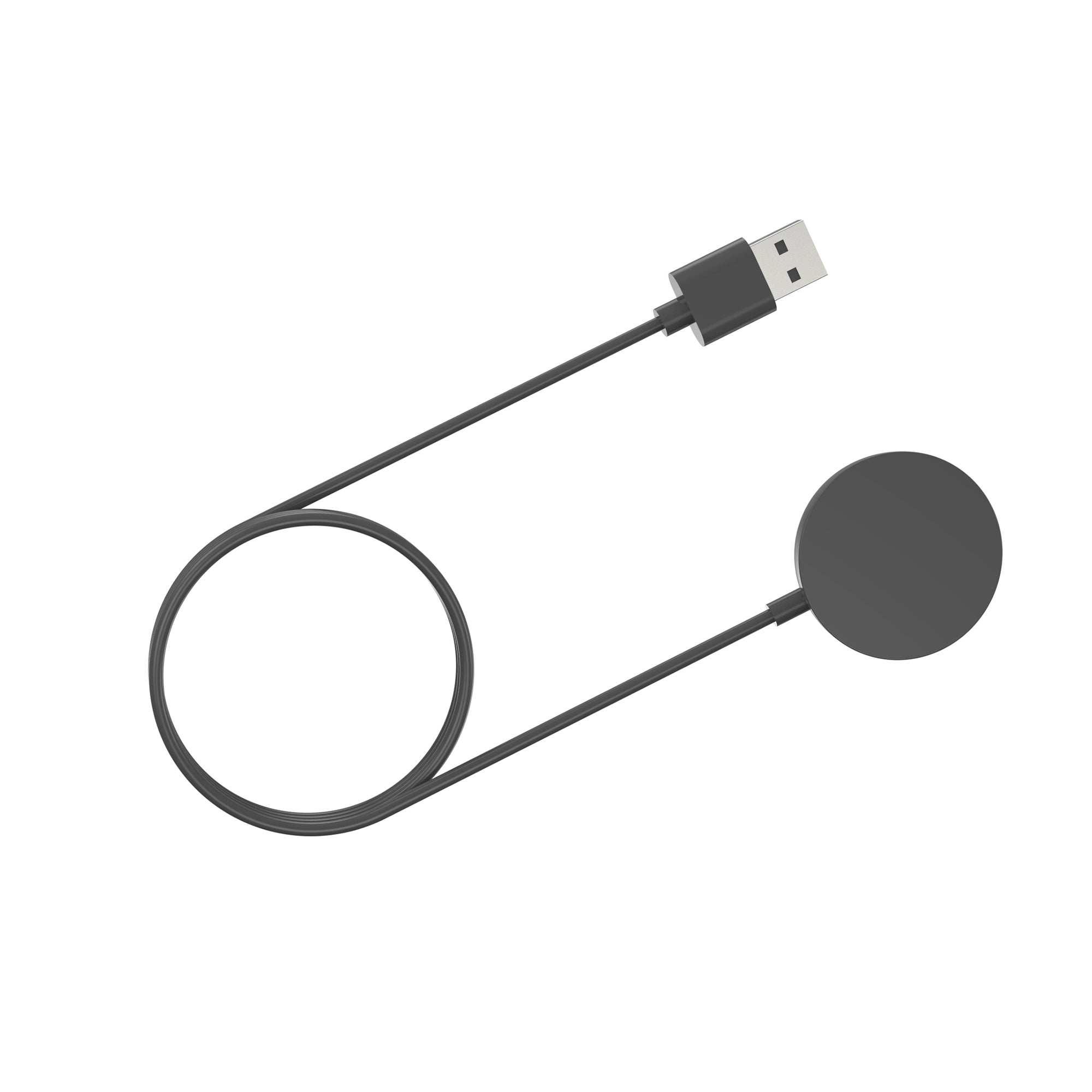 Schwarzes USB 2.0 Ladekabel 100 cm Zur Ladestation Für Xiaomi Huami Amazfit Nexo Smartwatch