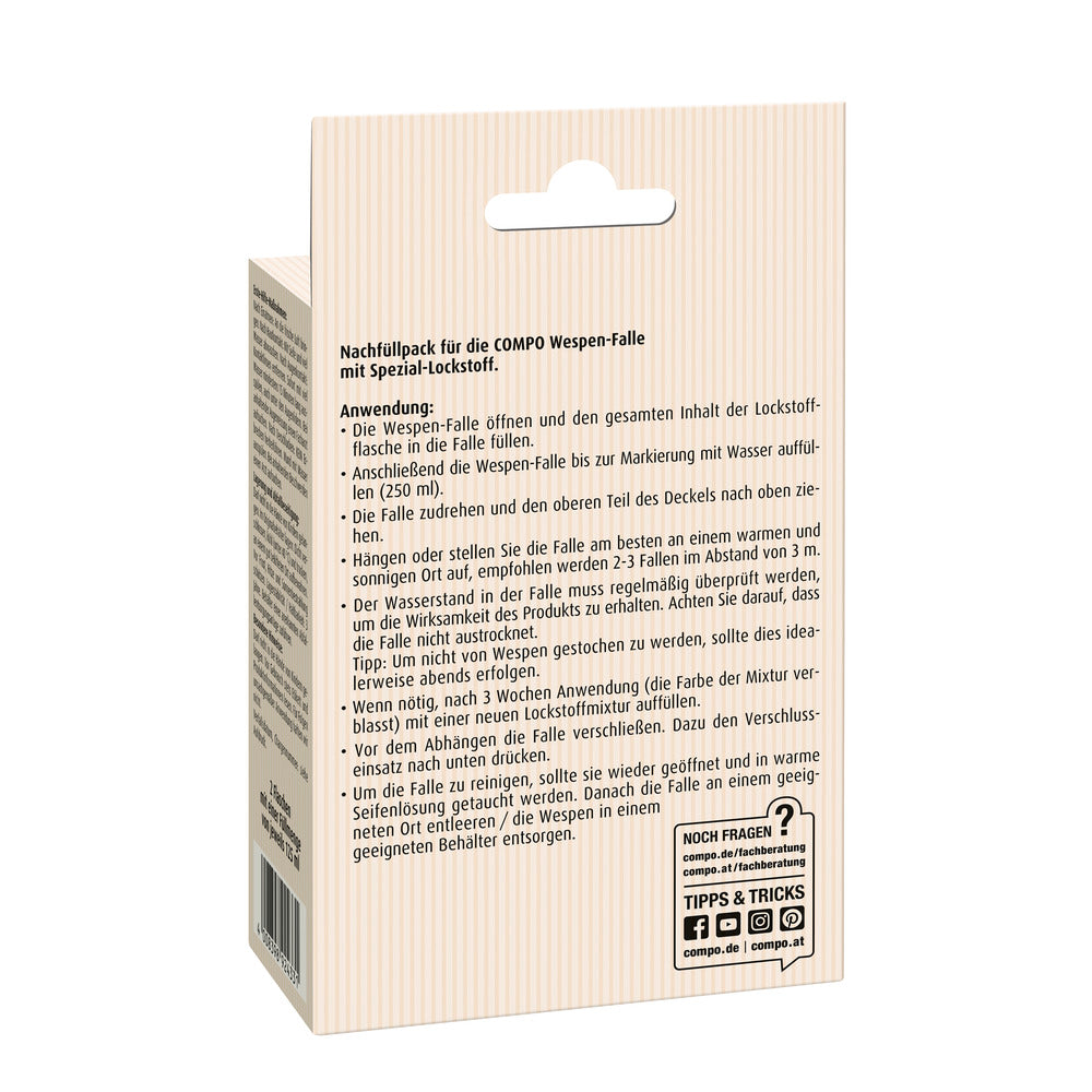 COMPO Wespen-Falle Nachfüllpack