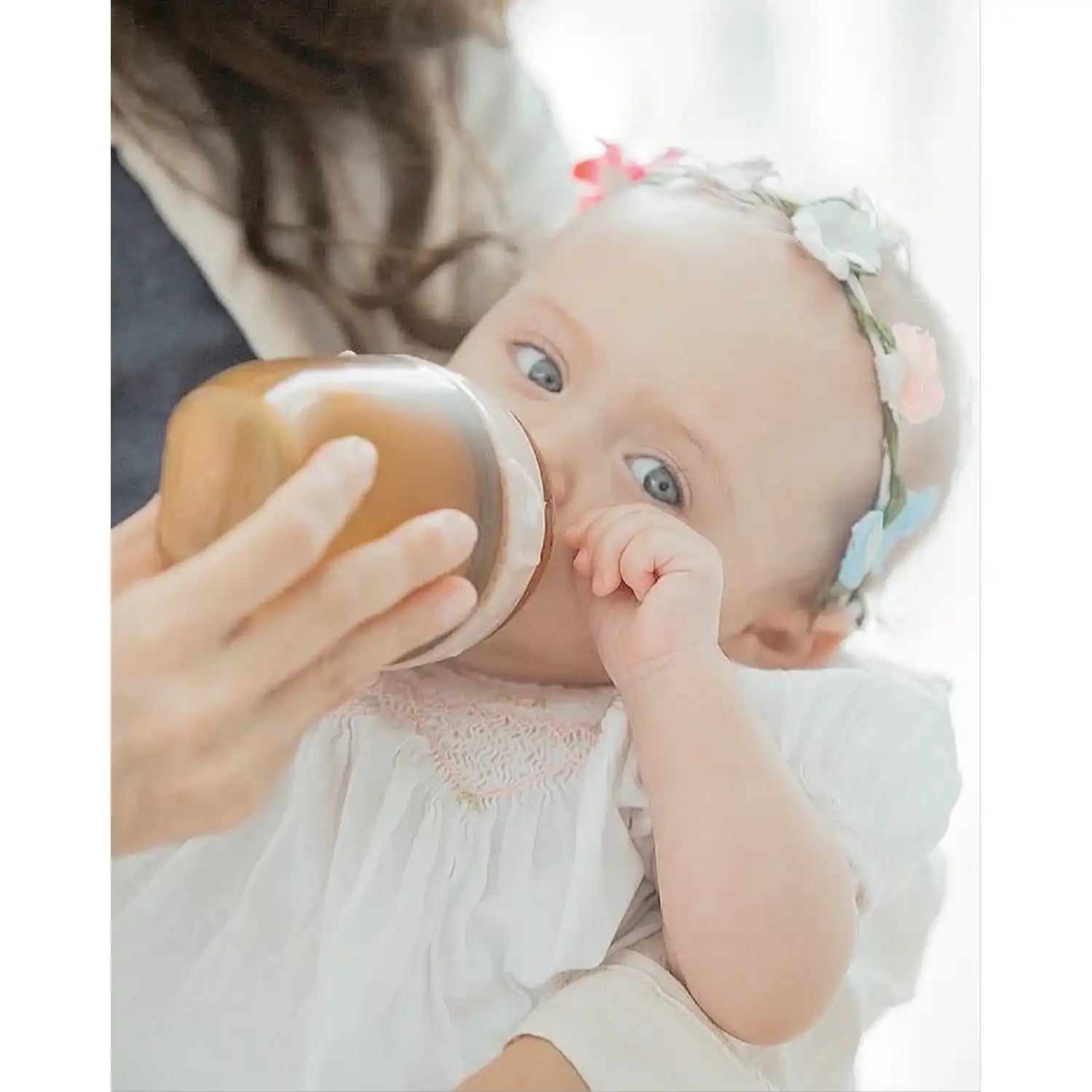 Ultra Wide Neck Baby Bottle 160ml (Rosa)