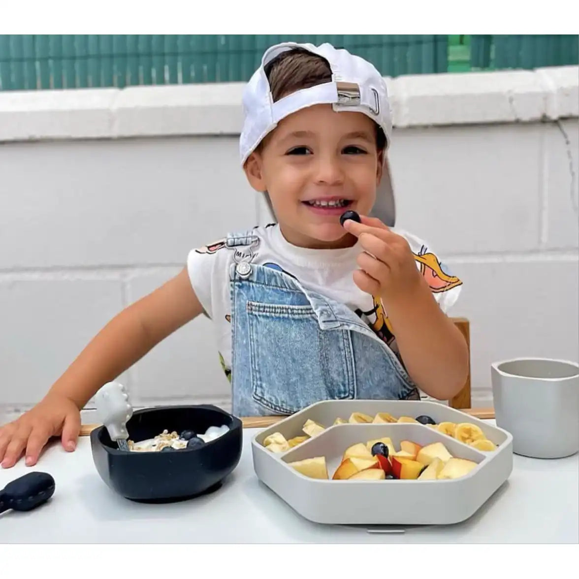 Toddler Feeding Set (Grau)