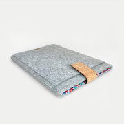 Hülle für Acer Chromebook 314 | mit Magnetverschluss und extra Fach  | hellgrau - Colorful | Modell "HAKA"