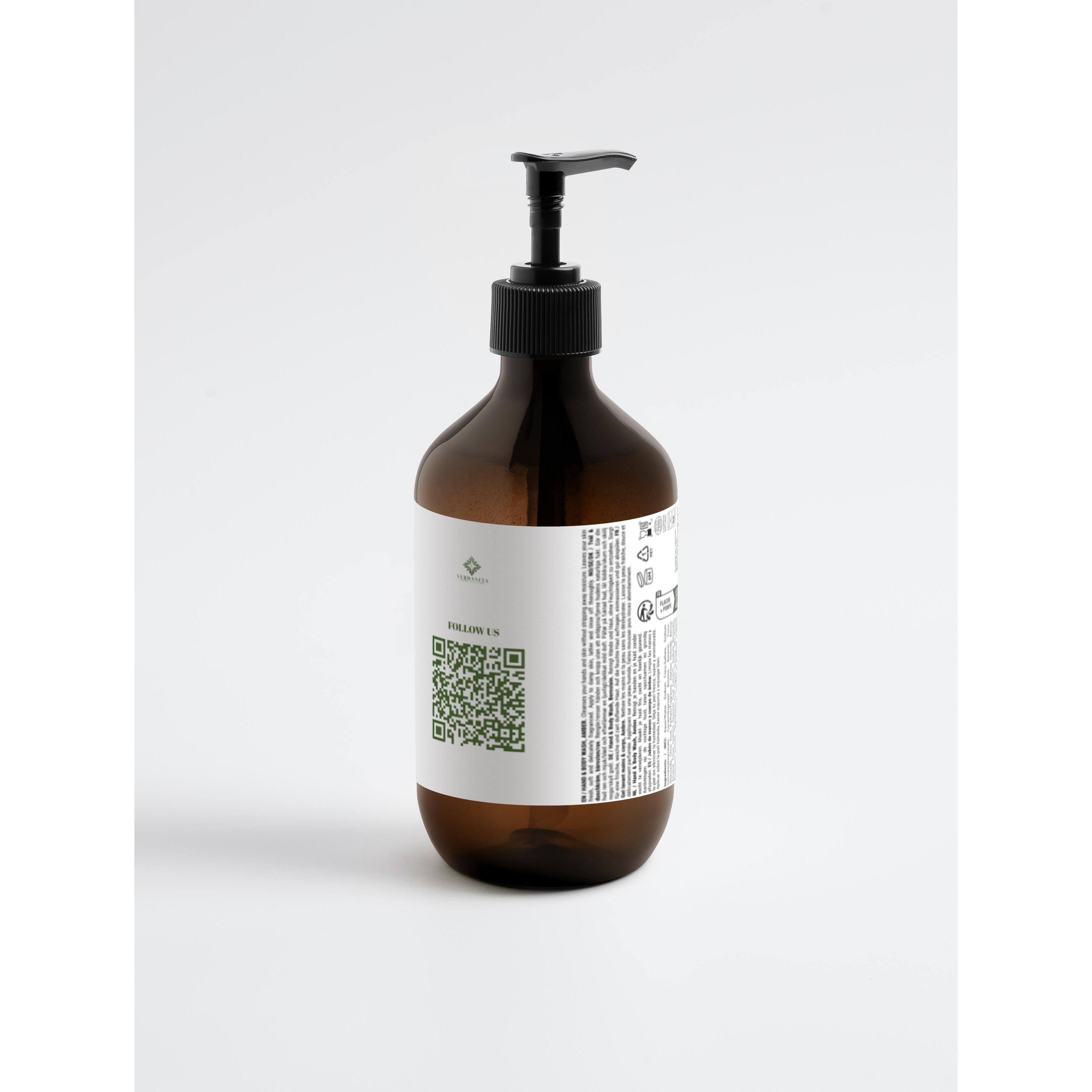 Hand & Body Wash Patchouli & Amber Vanilla