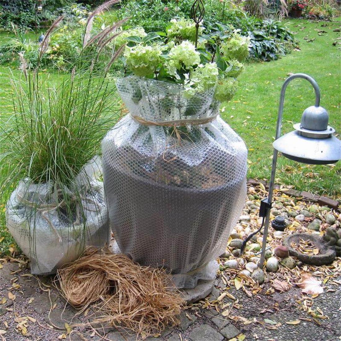 Luftpolsterfolie - Isolierende Pflanzenschutzfolie