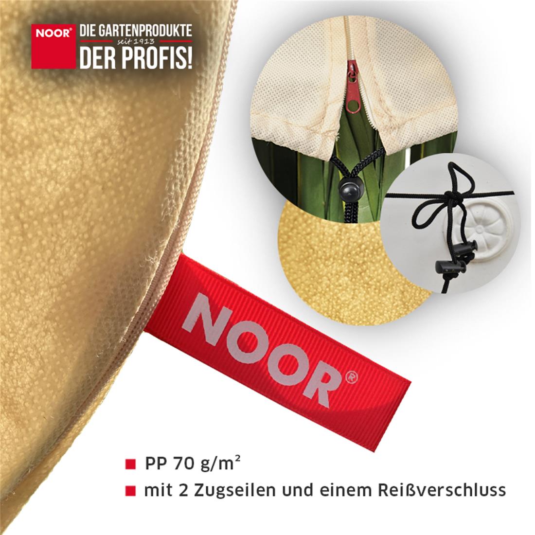 Winterschutzhaube PRO - 70 g/m² oder 100 g/m² - Verschiedene Größen