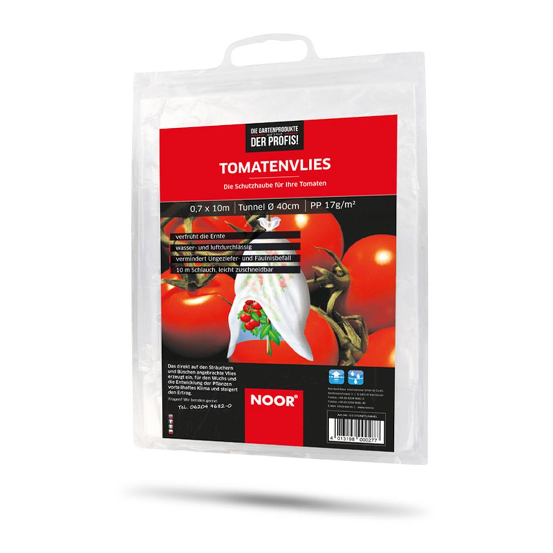 Tomatenvlies - 0,7 m x10 m - 17 g/m²