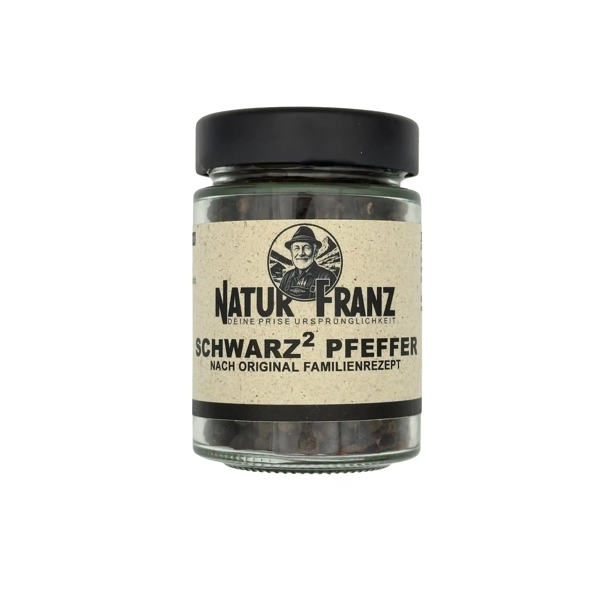 Schwarz Hoch Zwei Pfeffer Edler Schwarzer Pfeffer Mit Kakao Nibs Und Chiliflocken Für Tiefe Würze by Team NATURFRANZ