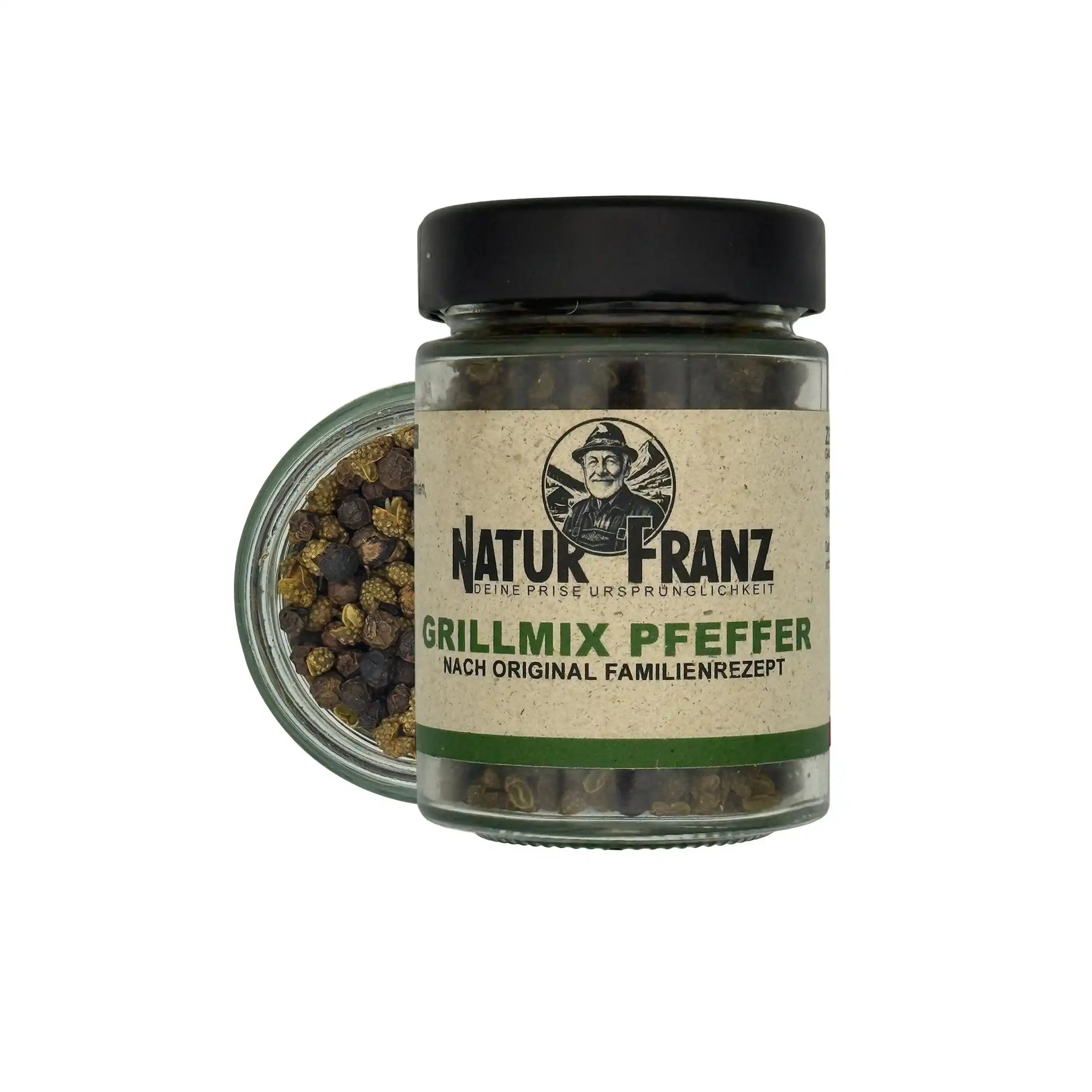 Grillmix Pfeffer Würziges Grillgewürz Mit Zwei Pfeffersorten Kräutern Und Gewürzen Für Steaks Gemüse by Team NATURFRANZ