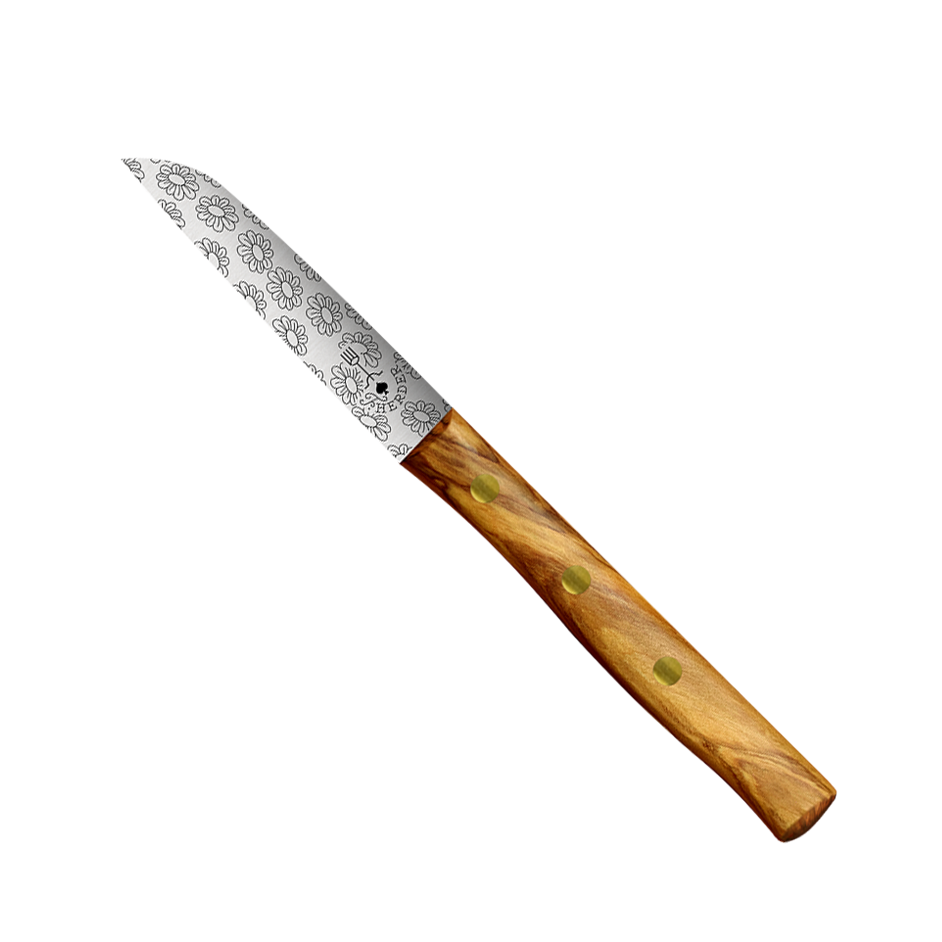 Gemüsemesser Zöppken Style Aus Solingen Mit Dünnschliff Technologie Edler Holzgriff Und Lasergravur Rostfrei Ergonomisch