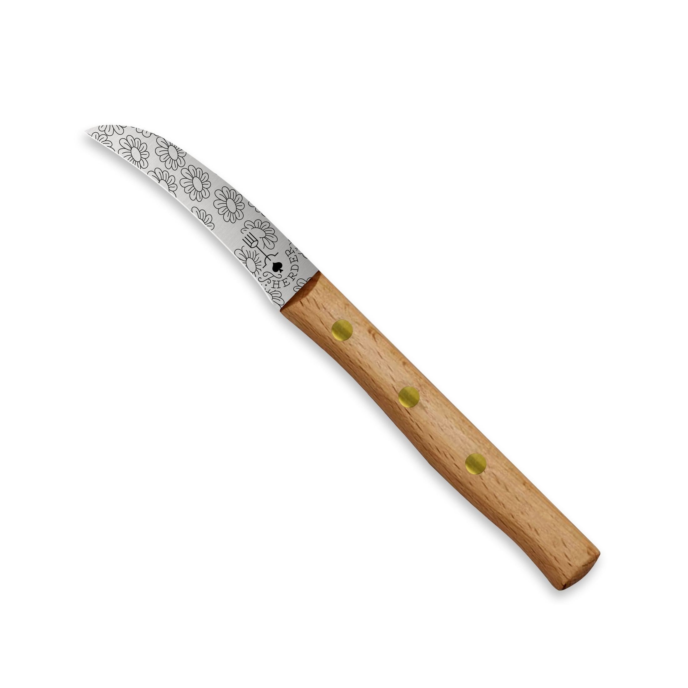 Zöppken Style Hohle Wate Schälmesser Aus Solingen Mit Rostfreie Klinge Für Exaktes Schälen Kartoffeln Obst Gemüse