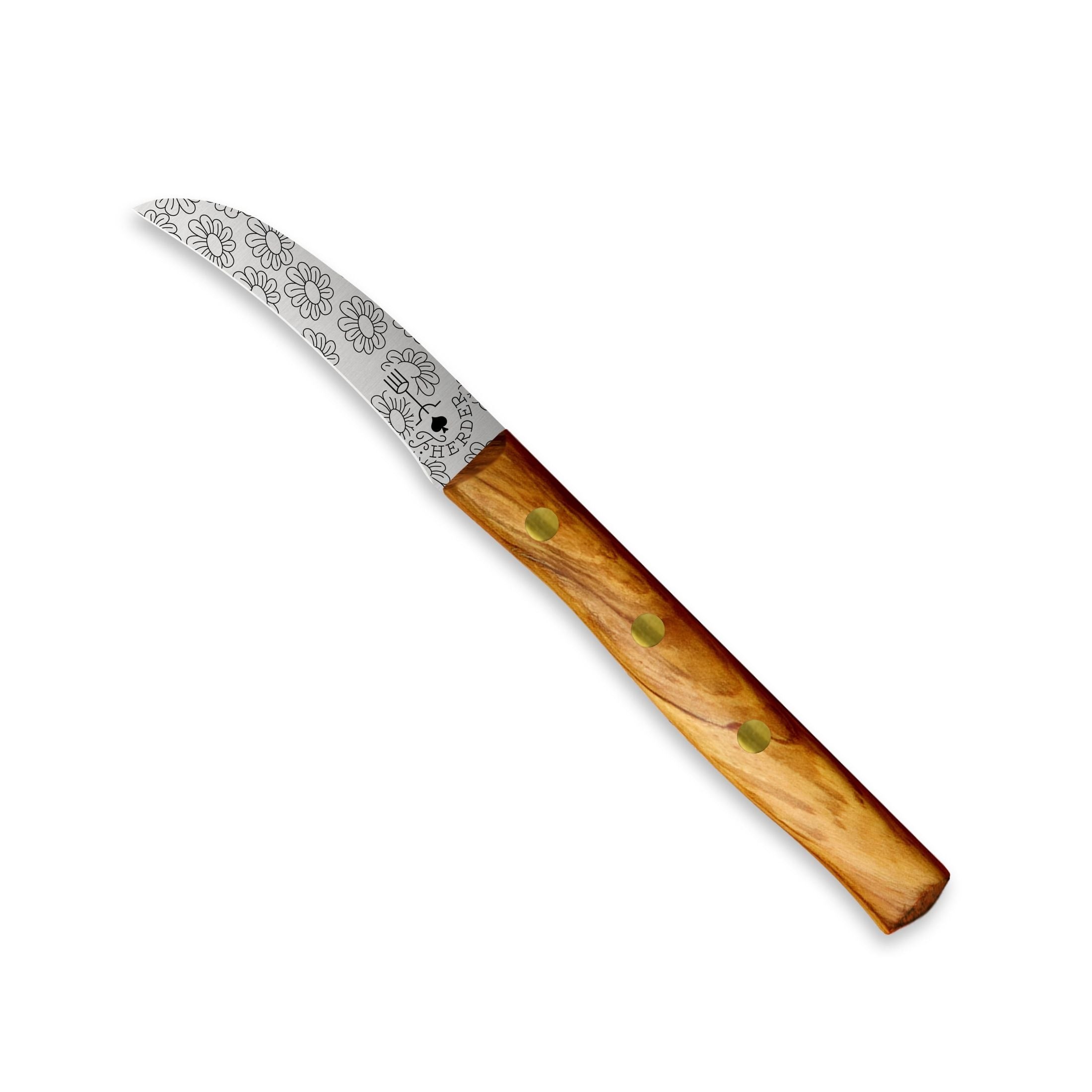 Zöppken Style Hohle Wate Schälmesser Aus Solingen Mit Rostfreie Klinge Für Exaktes Schälen Kartoffeln Obst Gemüse