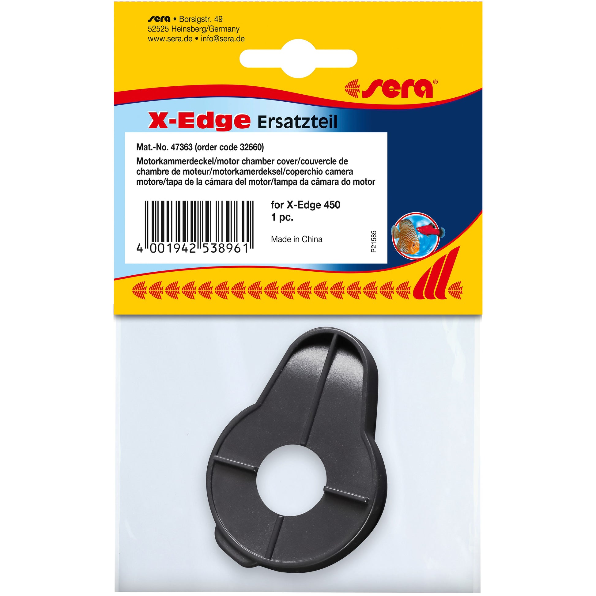 ERS X-Edge 450 Motorkammerdeckel