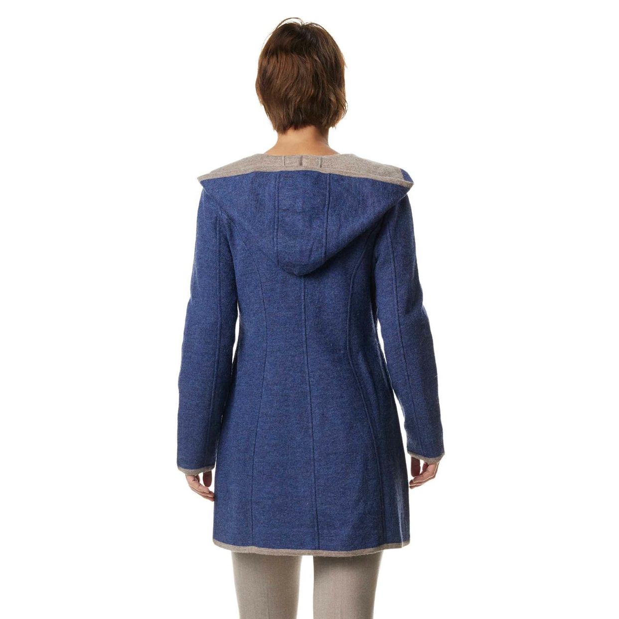 Apu Kuntur - Alpaka Mantel ALYSSA – Damen Parka aus Alpaka & Wolle