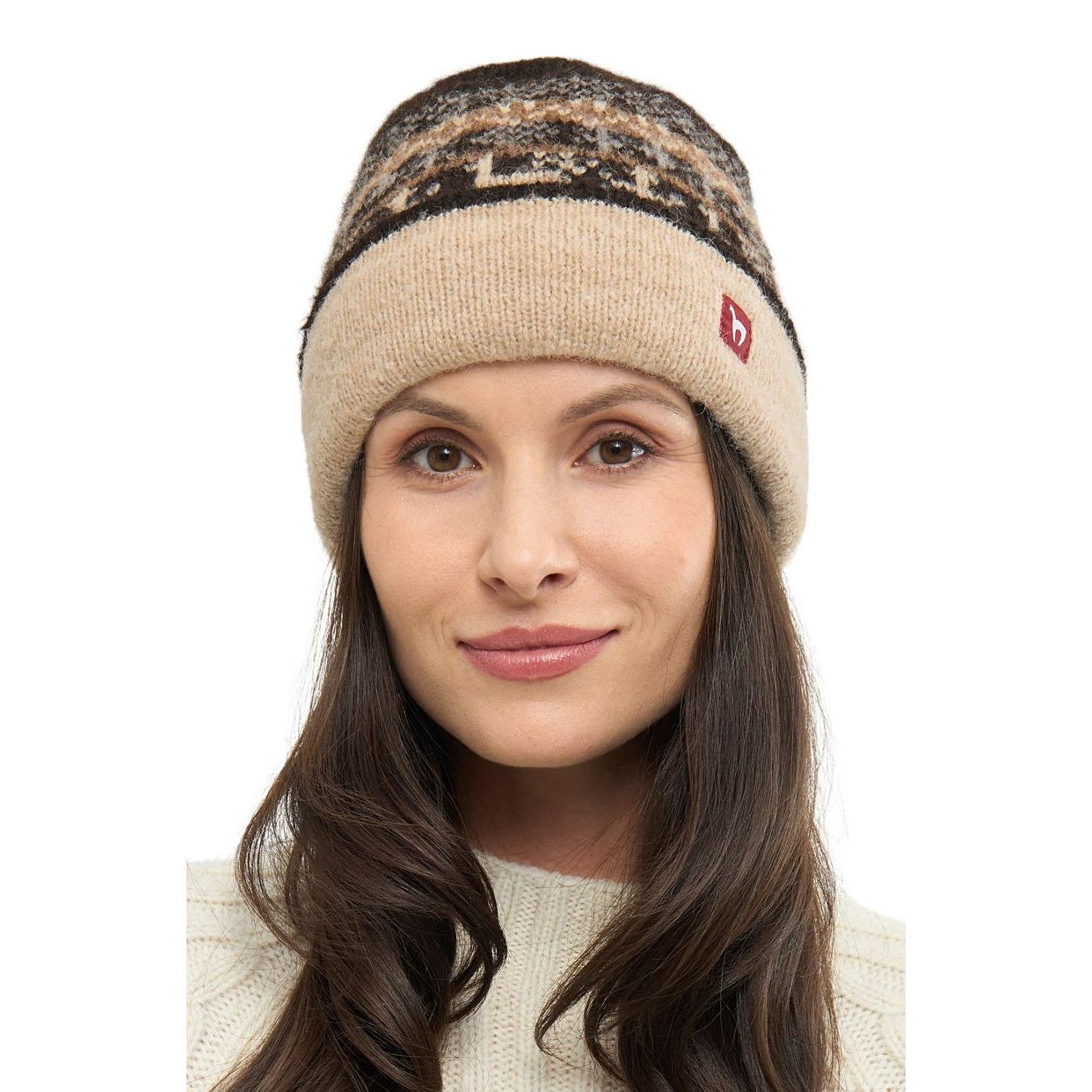 Apu Kuntur - Alpaka Mütze NATURA – Wendemütze aus 100% - ungefärbt