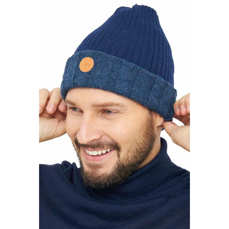 Apu Kuntur - Alpaka Wendemütze - Suave – 100 % Baby‑Alpaka