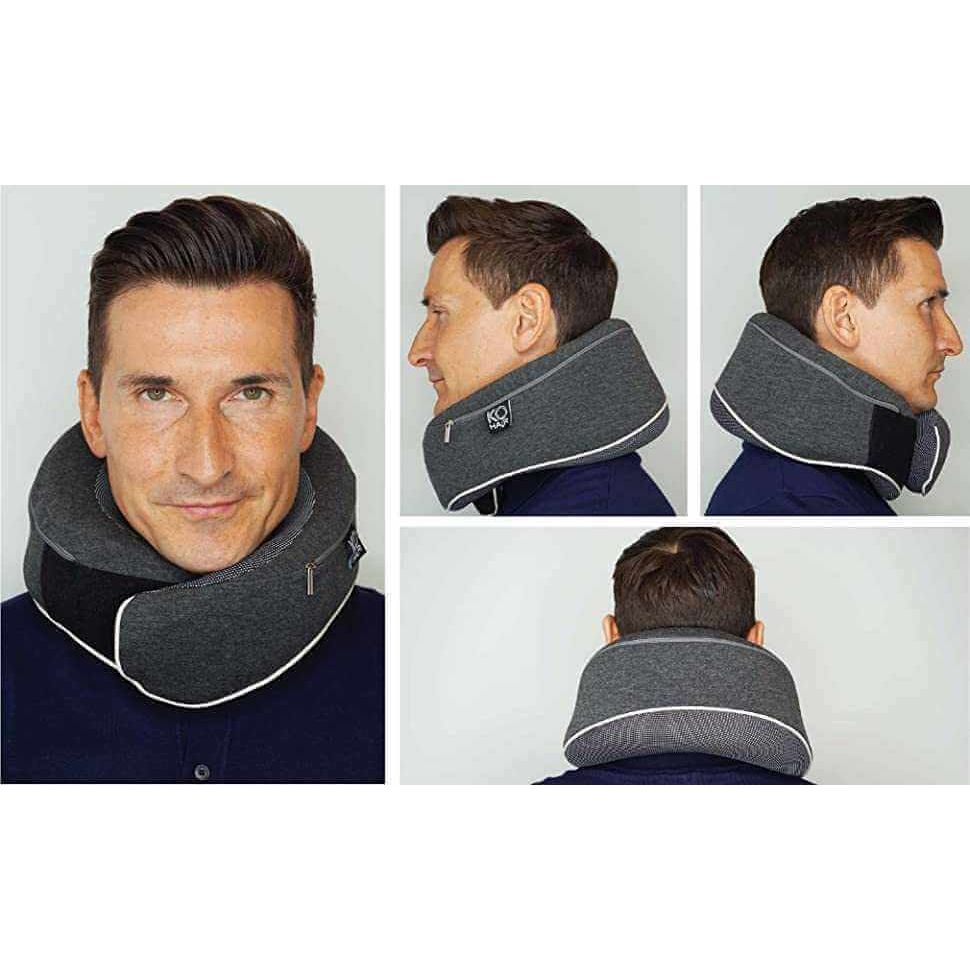 Nackenkissen für erholsamen Schlaf nach der Haartransplantation – kompakt, komfortabel & ideal für Reisen