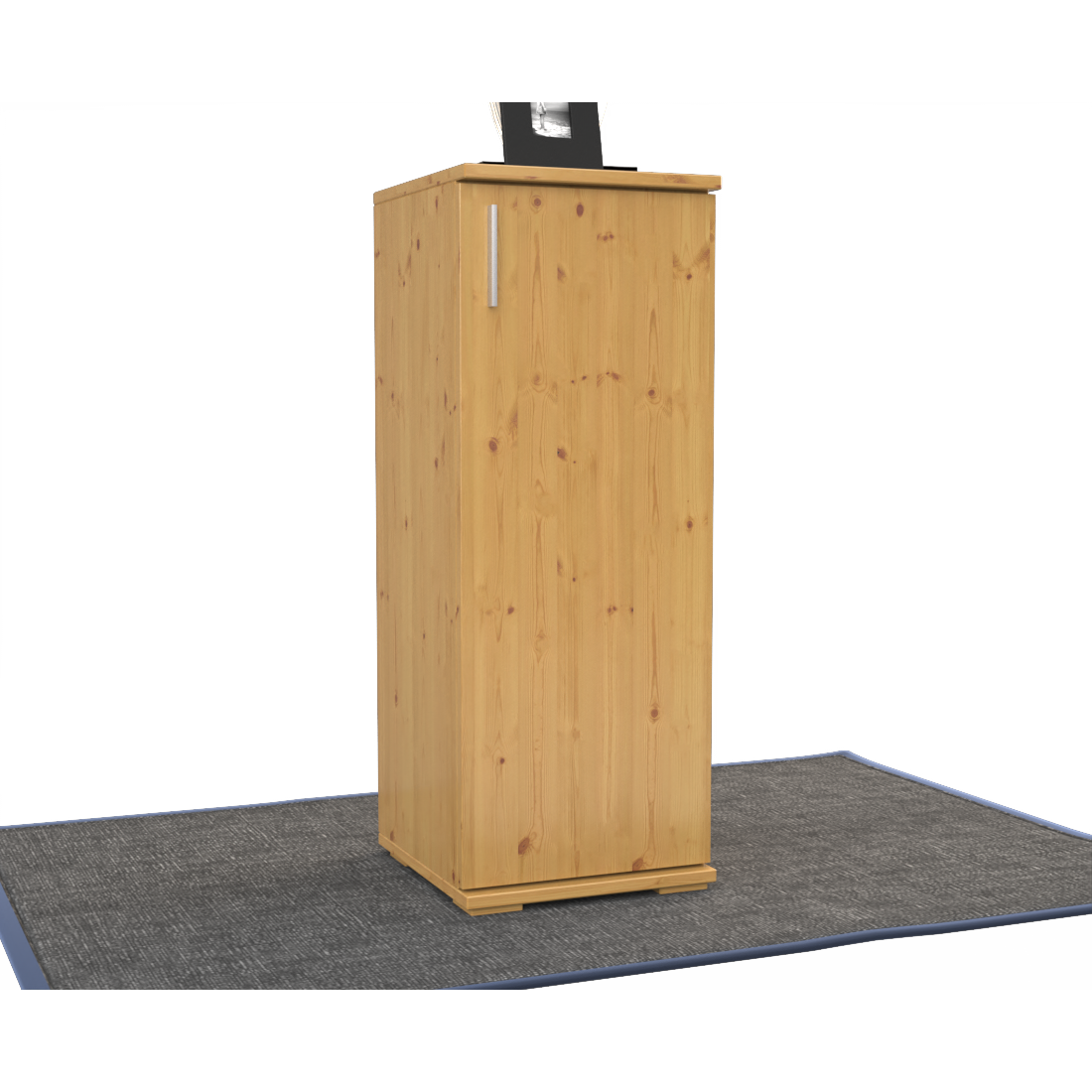 Nobis Kommode Sideboard | Anrichte | 1-Türig | 107cm hoch | 100% Bio Kiefer Massivholz