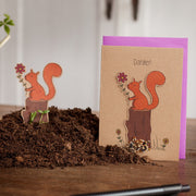 Dankeskarte "Eichhörnchen"