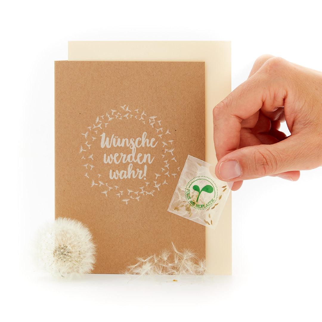 Grußkarte "Wünsche werden wahr"