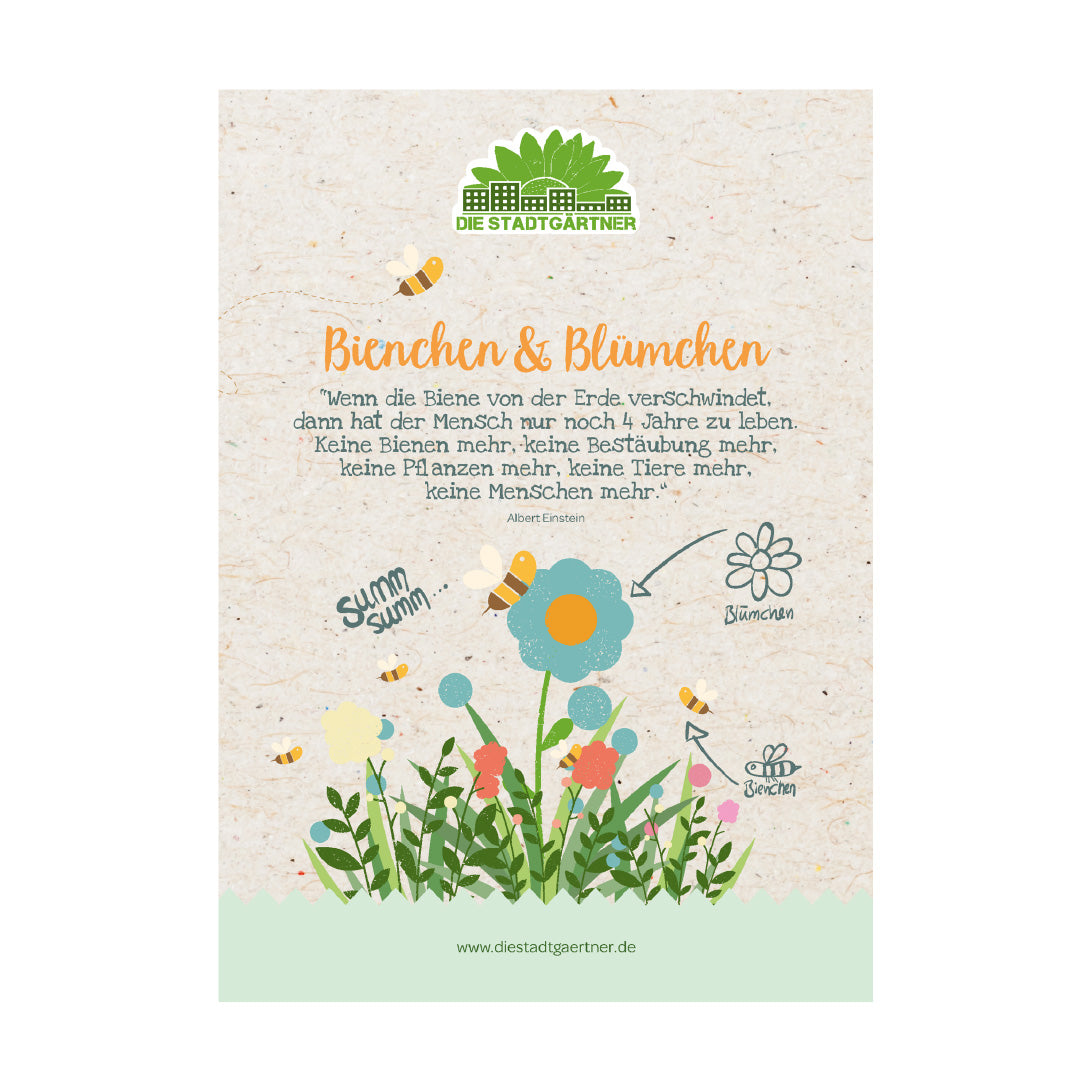 Kräuterkiste "Blümchen & Bienchen"