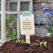 Saatgruß "Hat die Blume einen Knick"