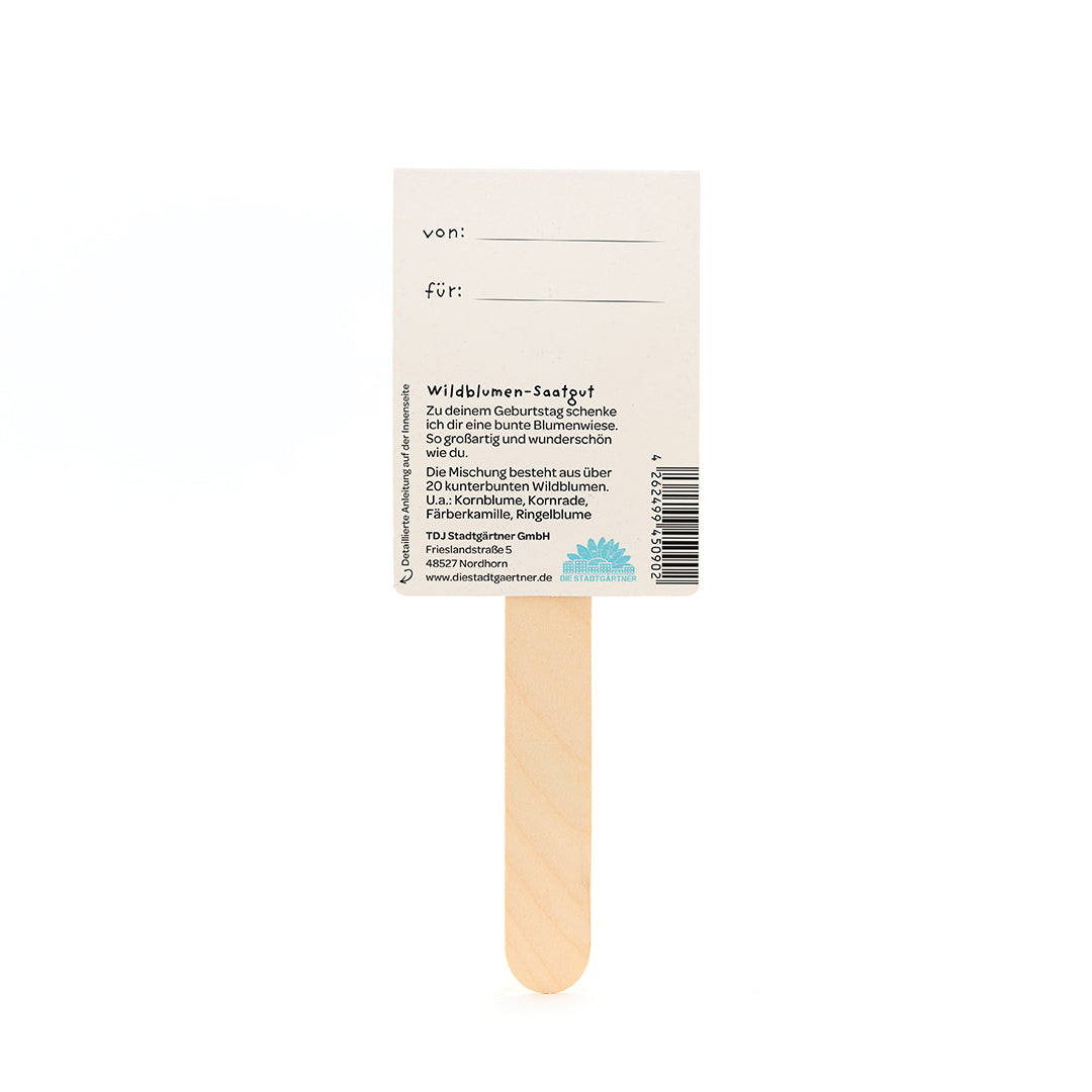 Du wunderschönes Geburtstagskind - Saatgruß