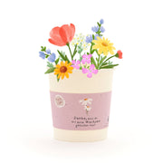 Danke, dass du mir beim Wachsen geholfen hast - Becher