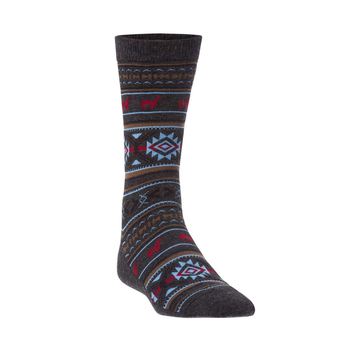 Apu Kuntur - Alpaka Jacquard Socken - Alpaka-Mix