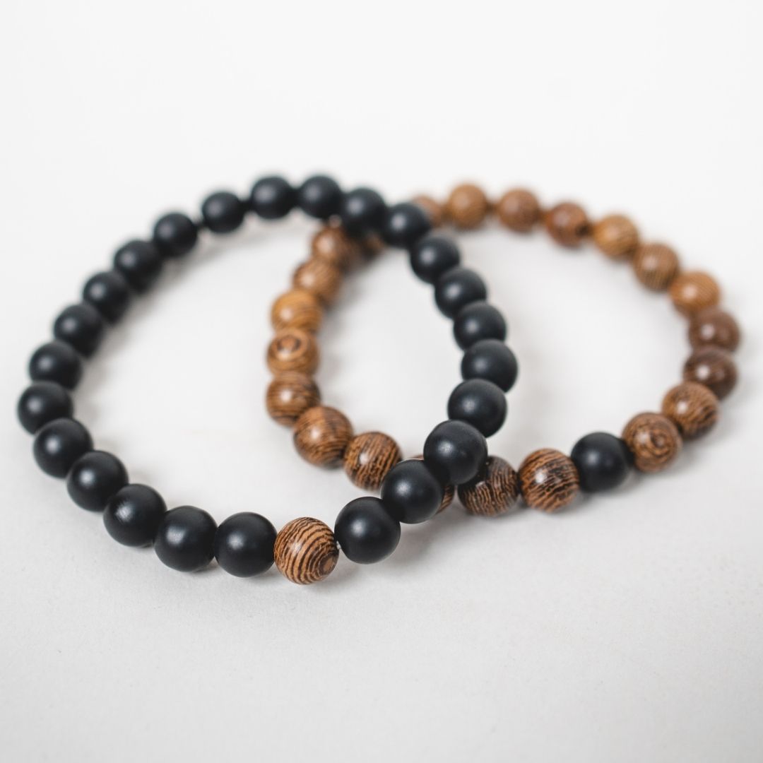 Partner Armband Schwarz